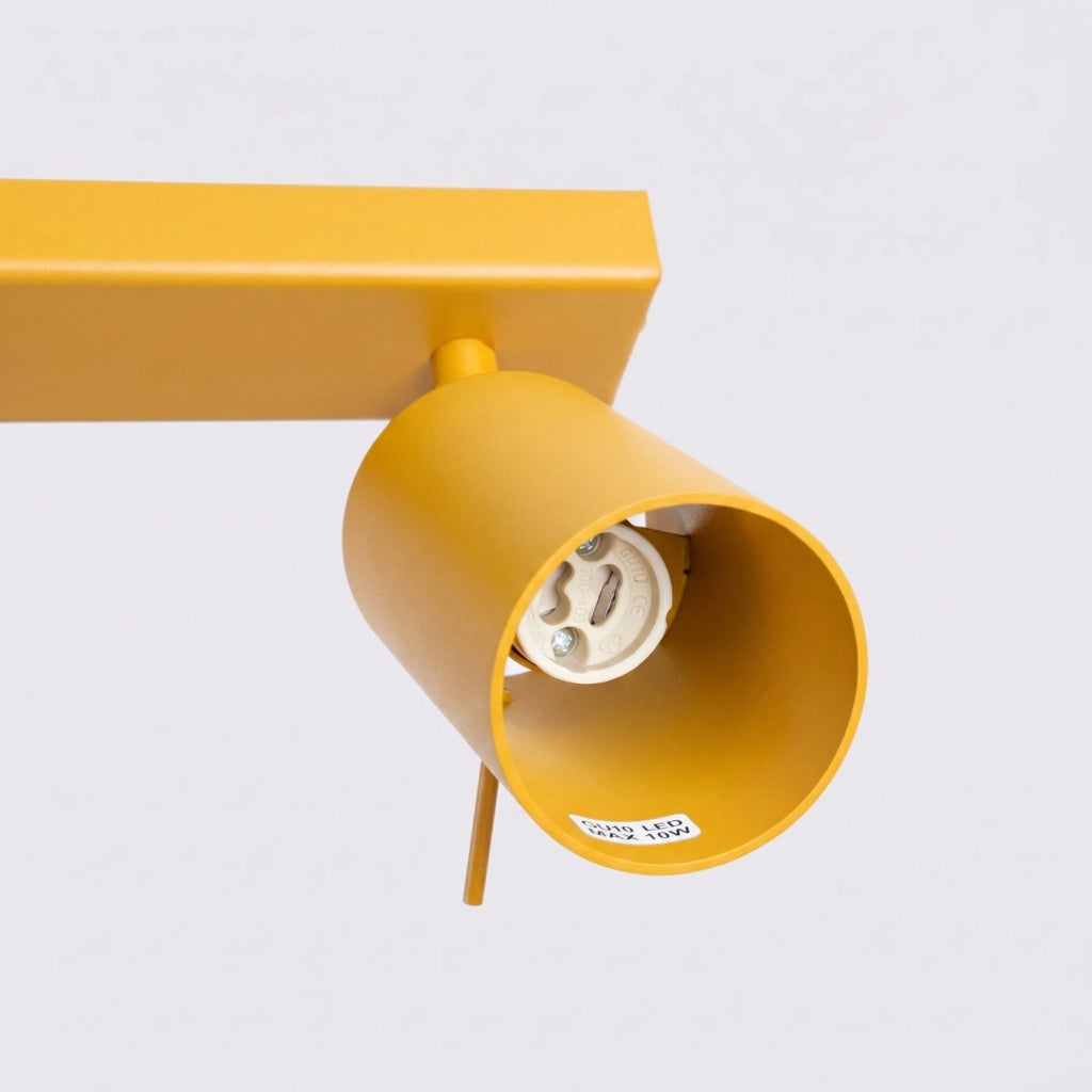 Plafoniera RING 4L giallo