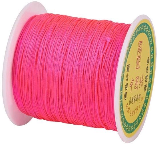 Cavo in nylon 0.5mm per lavorazione a caldo per gioielli e ricamo.