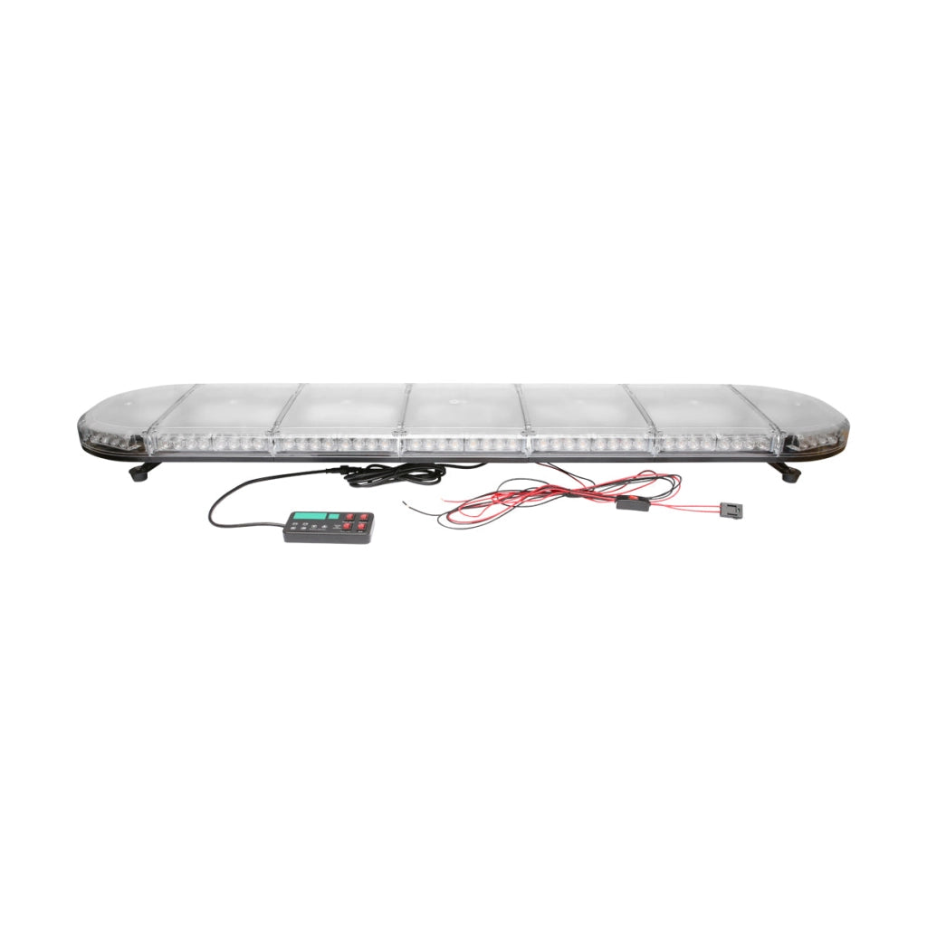 Barra luminosa rotante 12-24V con luce gialla 1520x275x125mm Breckner Germany