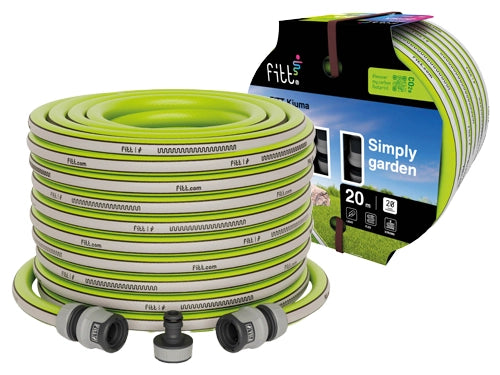 TUBO CON RACCORDI KIUMA LIME DA 20 METRI
