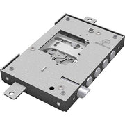 SERRATURA METALLO APPLICARE NUDA 2500 SECUREMME  S/CUORE TRIPL+SCR IP.MM 28 E.MM 63 DX