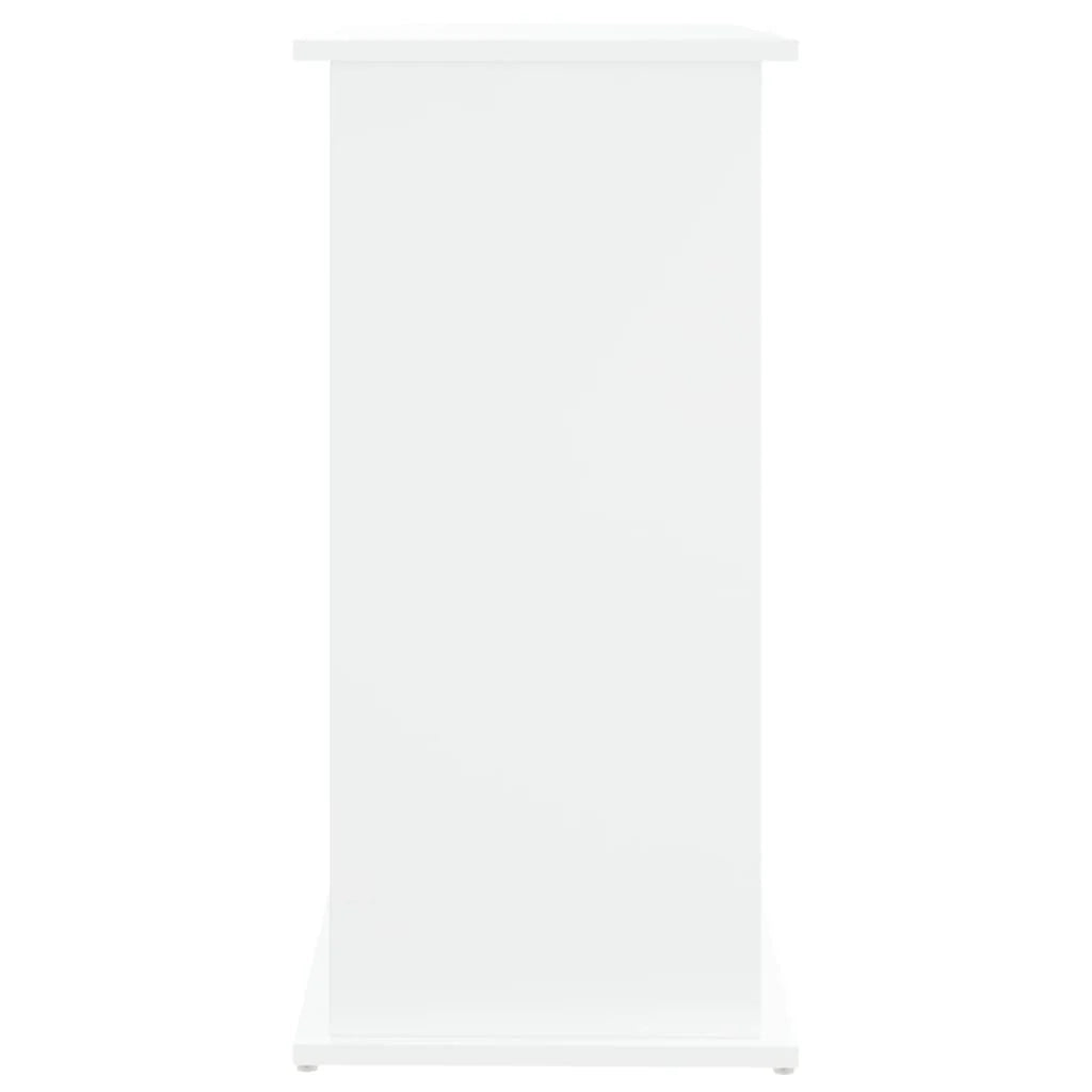 Base per mobiletto per acquario 81 x 36 x 73 cm legno ingegnerizzato bianco 02_0045072