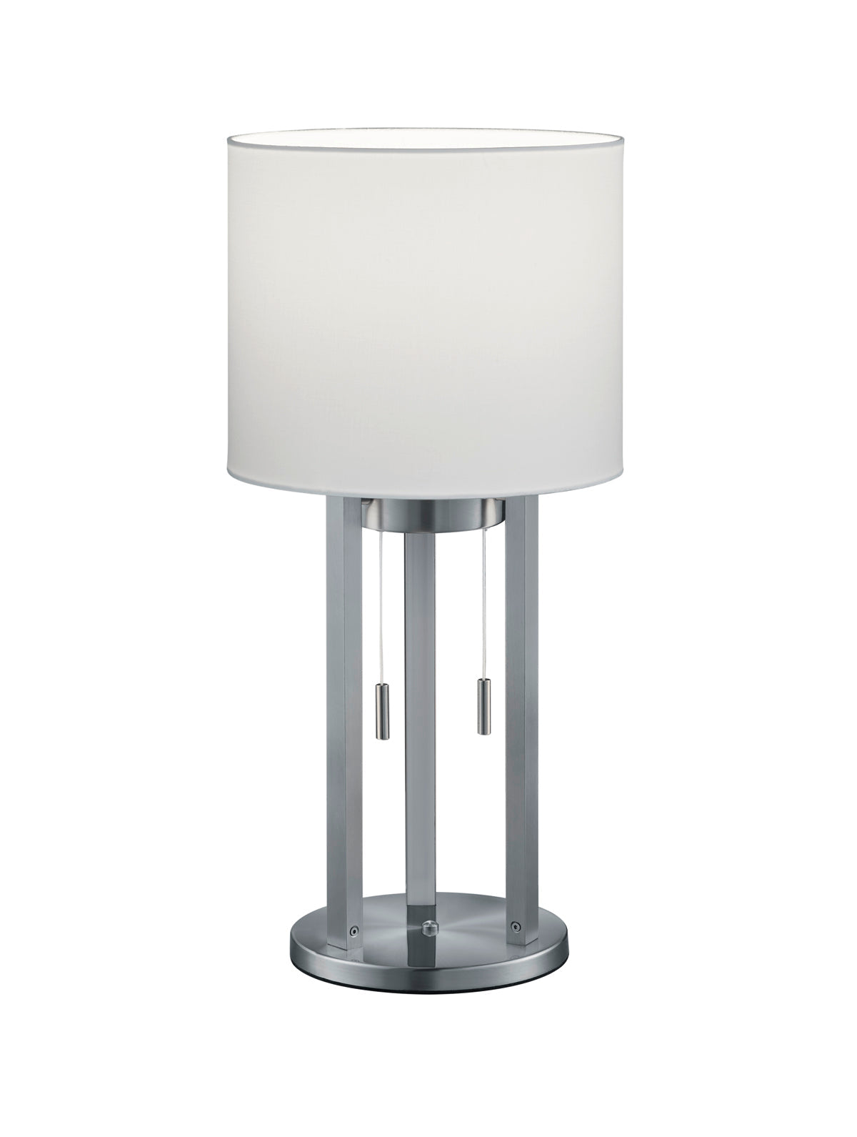 Lampada tavolo da Interno a led in Metallo Nickel Opaco