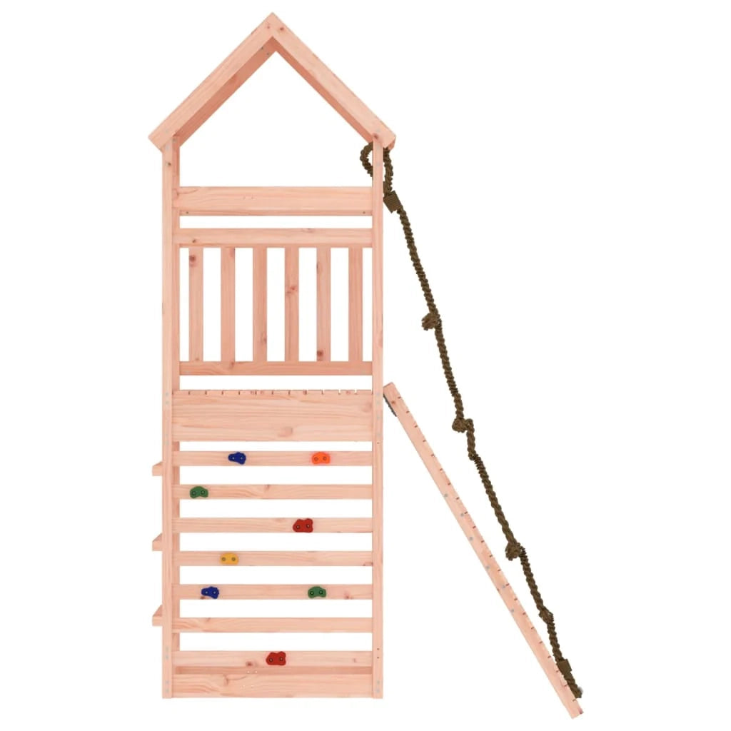 Casetta con parete da arrampicata 55 x 175 x 264 cm Legno massello Douglas 02_0004680