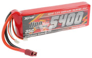 XCell LiPo Cracker AUTO 7,4 V / 5400 mAh 2S1P, 35C, presa a T