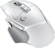 Logitech G G502 X LIGHTSPEED Mouse Gaming Wireless - Mouse Ottico con Switch Ottico-Meccanici Ibridi LIGHTFORCE, Sensore per Gaming HERO 25K, Compatibile con PC - macOS/Windows - Bianco