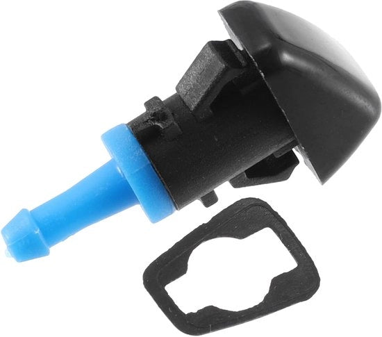 Ritiratore di pioggia con serbatoio sostituibile - Adatto al Jeep Patriot 2009-2017 - Materiale in plastica - Nero/Blu - Installazione facile - Visibilità migliorata