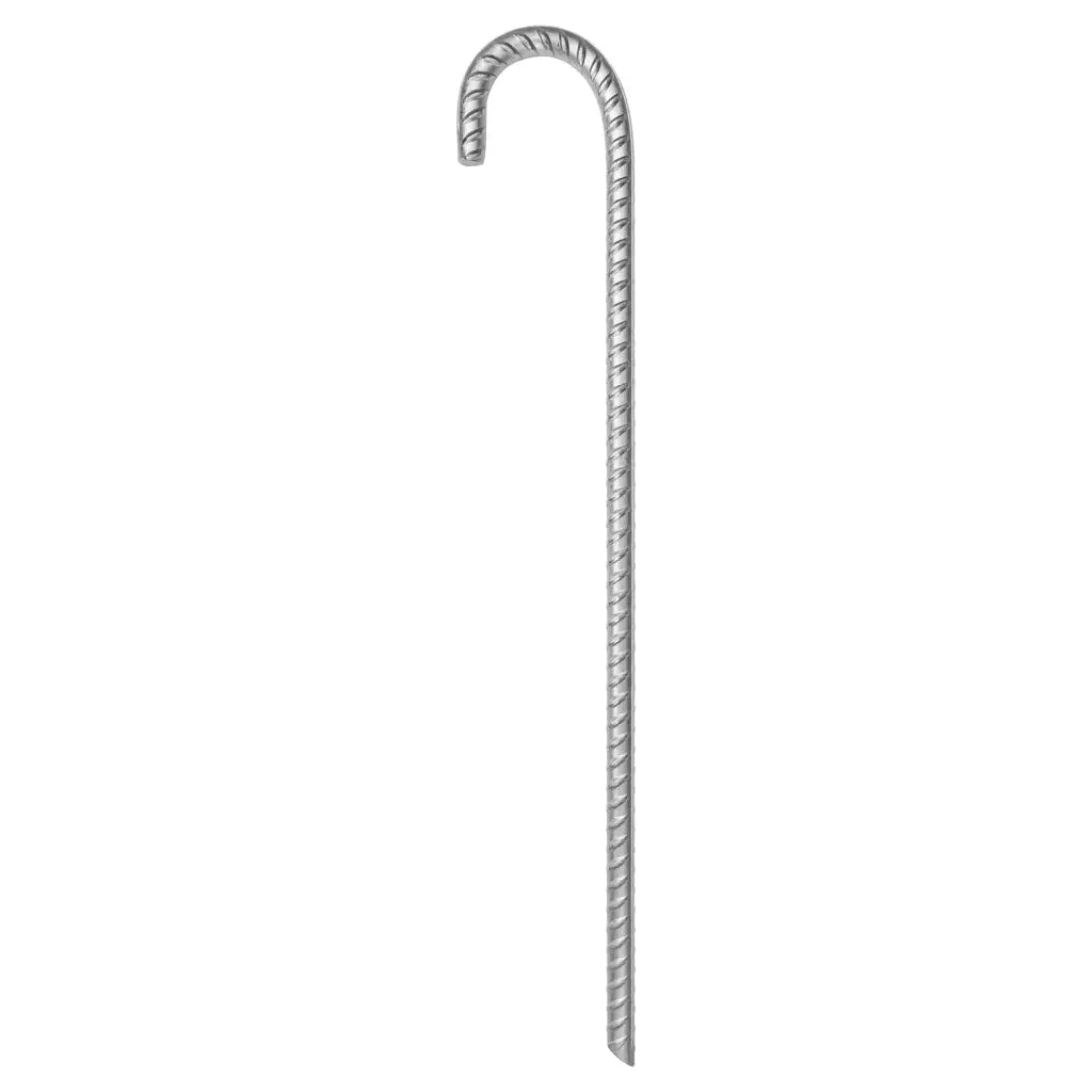 Picchetti per Tenda 6 pz 41,5 cm ?12 mm in Acciaio Zincato CFW8030721