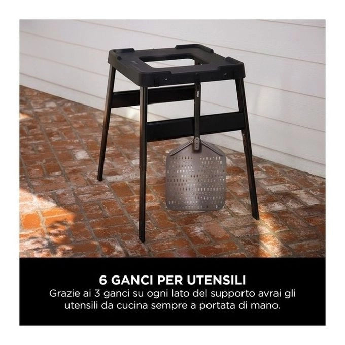 Ninja Tavola laterale e supporto regolabile Woodfire