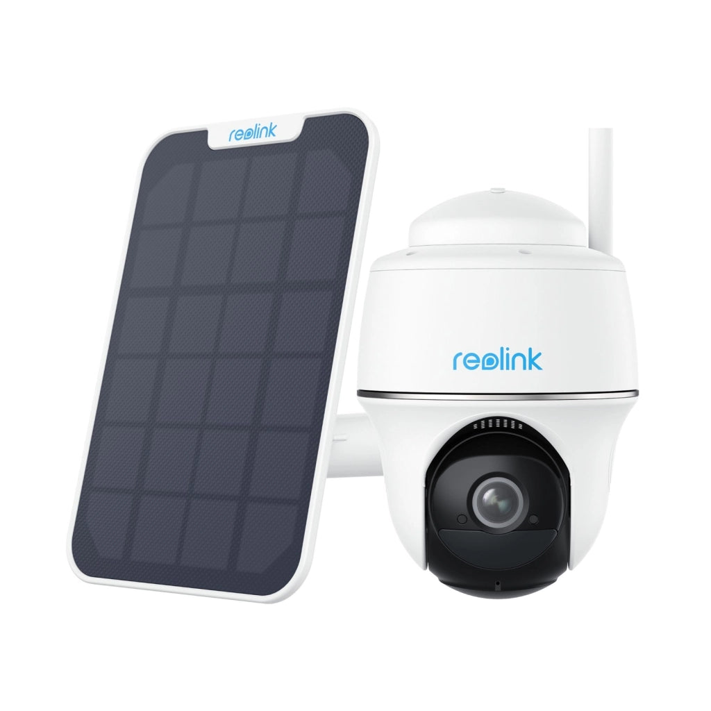 Reolink RL-B430-SOLAR Argus Series B430 Telecamera IP Wi-Fi Pan Tilt 5 MP Batteria Solare 128 GB colore Bianco