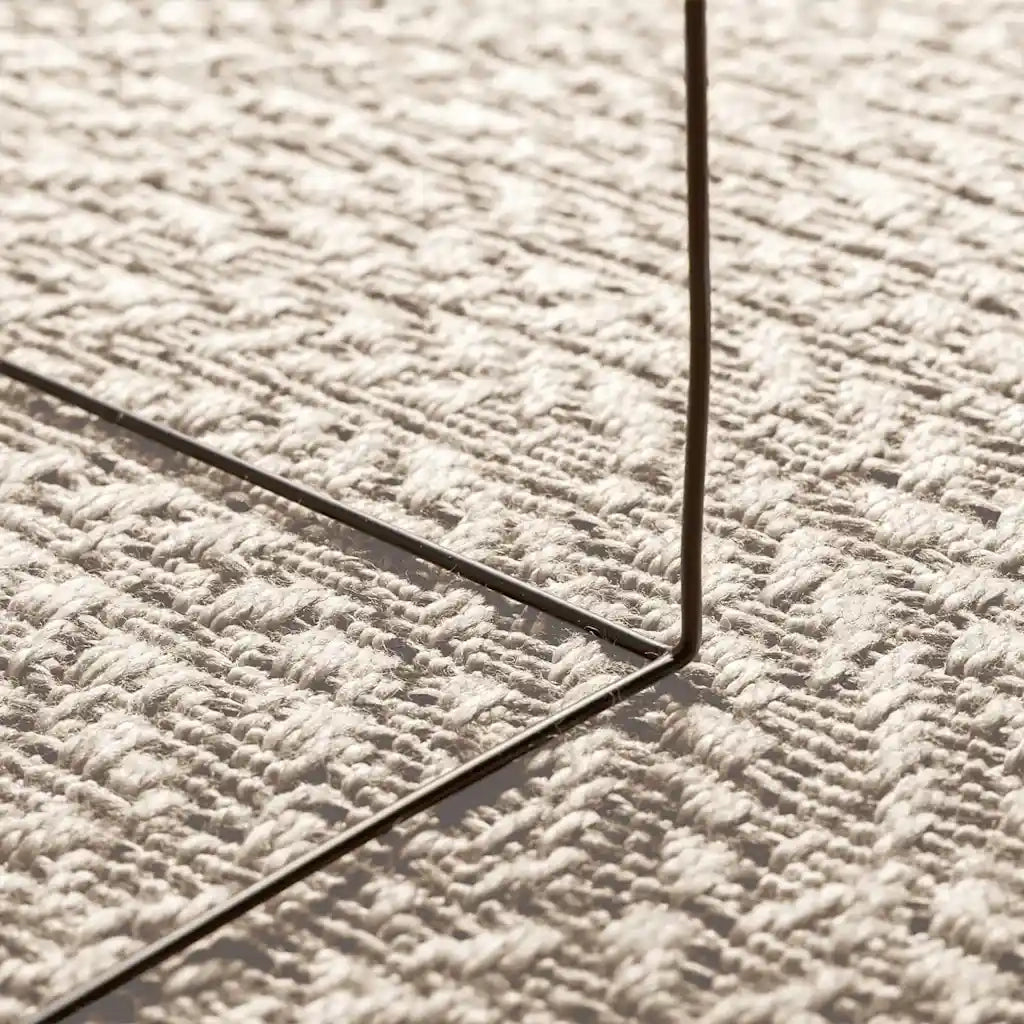 Tappeto ZIZUR Crema 200 x 140 cm Polipropilene 42000866