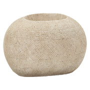 Gagameha, Vaso Finitura Effetto Marmo, Bianco Marmo