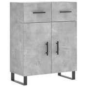 Buffet credenza cassettiera armadio mobile contenitore organizer per cucina soggiorno salotto 69,5 x 34 x 90 cm legno ingegnerizzato grigio 02_0032063