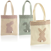 Confezioni di Pasqua da 3 pezzi, sacchetti con la figura del pasquino per regali, sacchetti di regalo carini con motivo di Pasqua (3 pezzi, sacchetto, 3 colori)