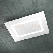 CARPET RETTANGOLARE GRANDE 4 LUCI BIANCO 1137-RG-BI