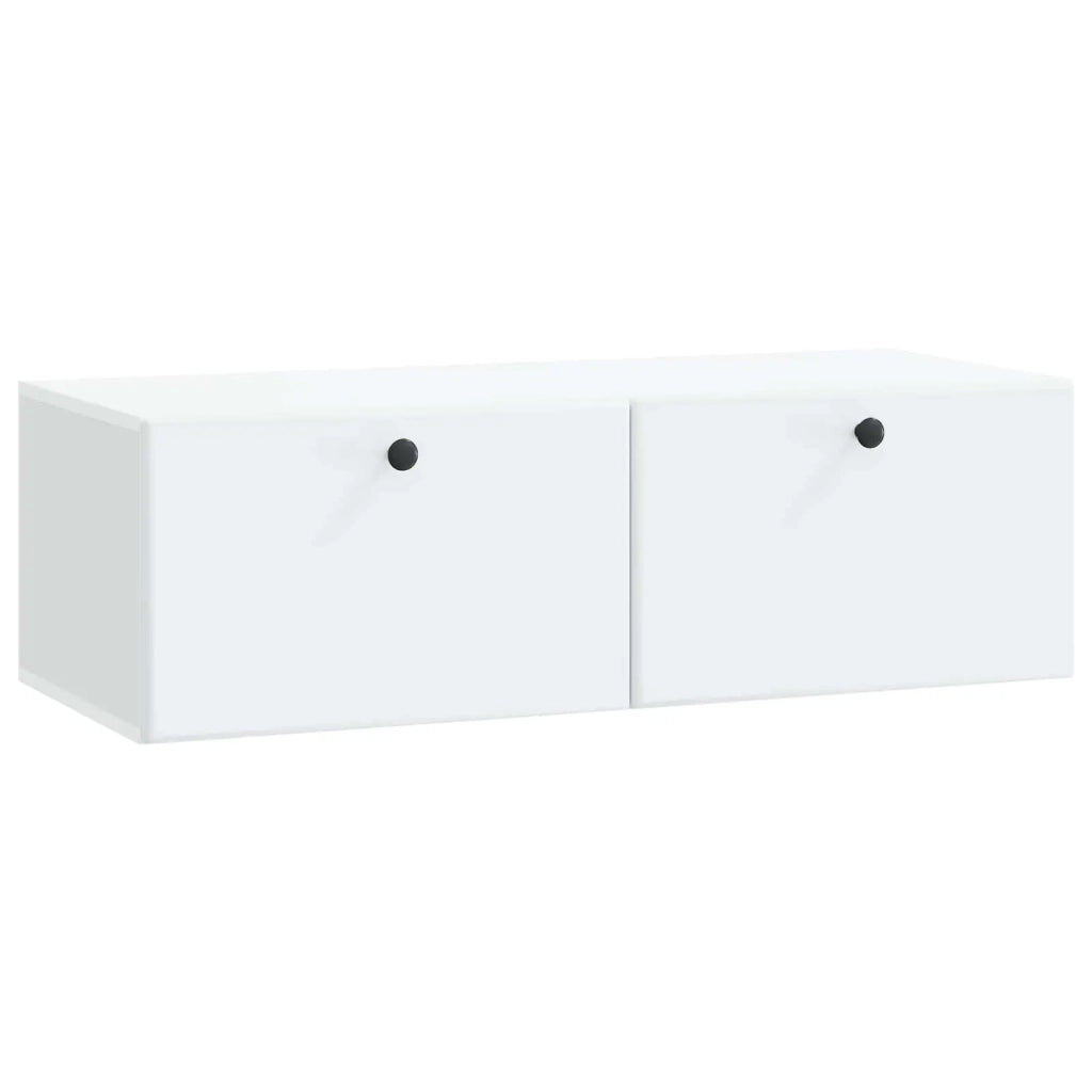Mobile Porta TV da Muro 98 x 41 x 30 cm Bianco 899205