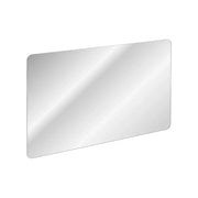 Specchio da bagno rettangolare 120x70 cm senza cornice design