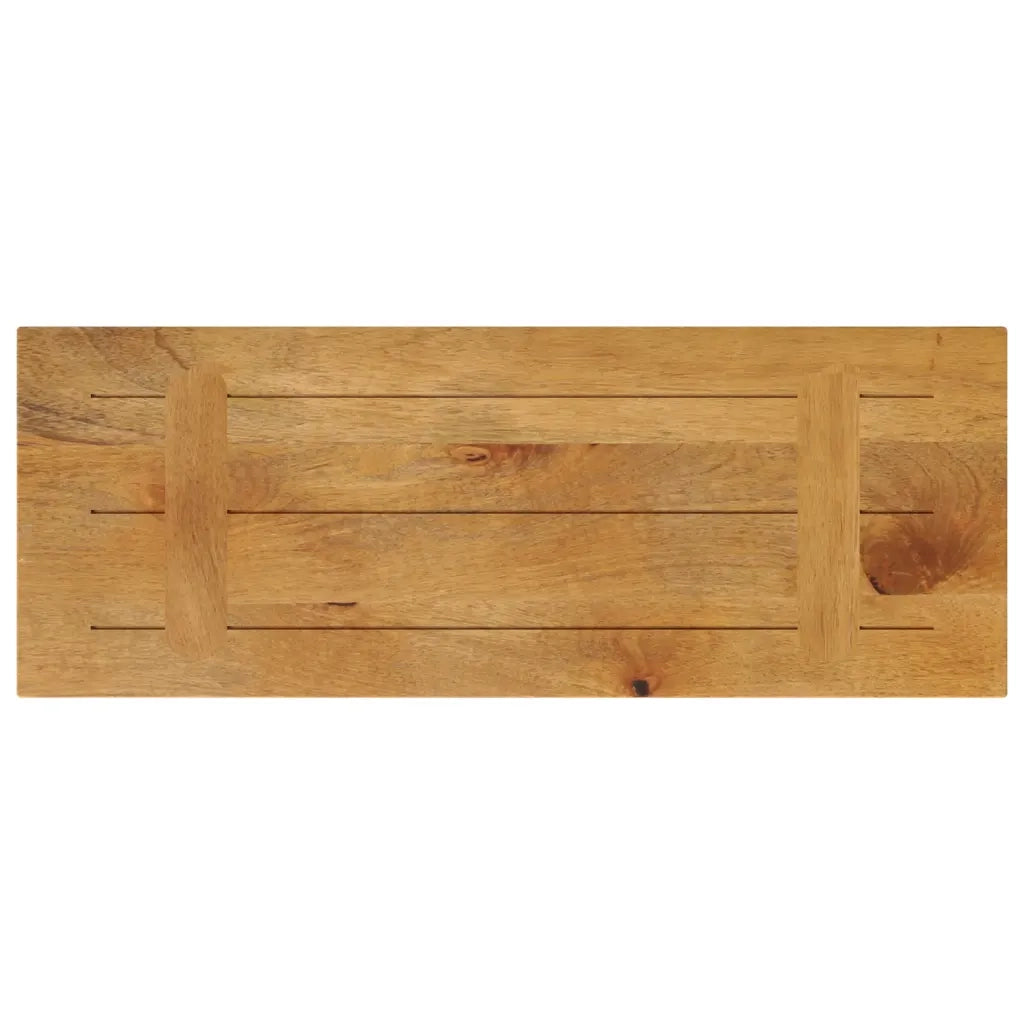Piano per Tavolo 70x20x3,8 cm Rettangolare Legno Massello Mango 371618