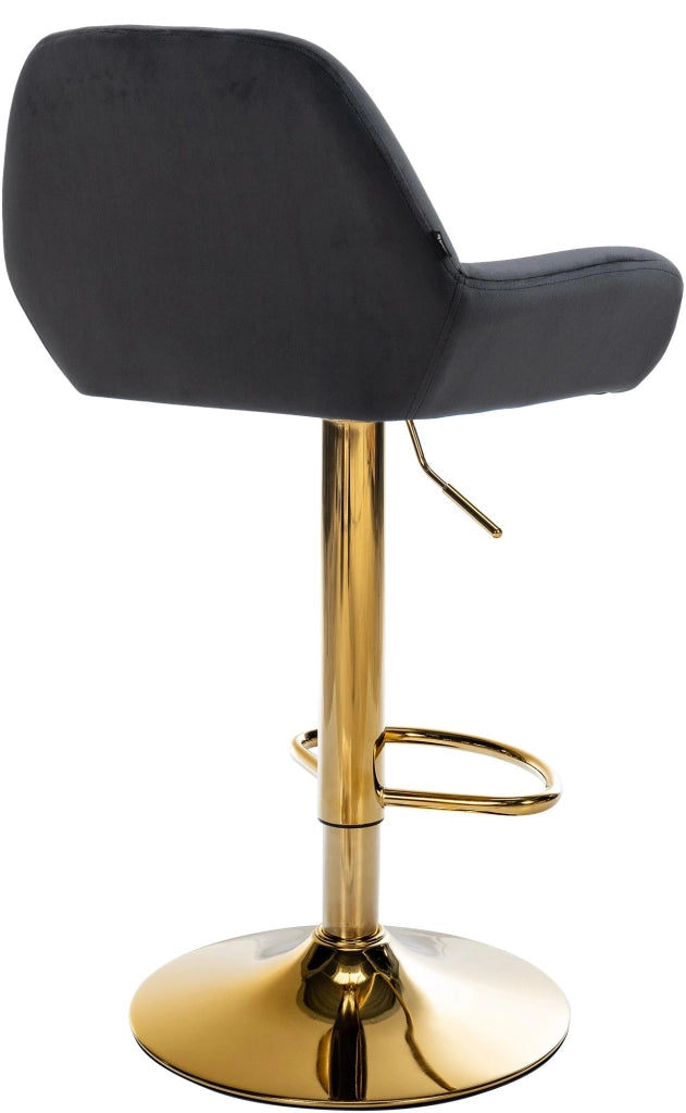 Barhocker Braga Gold Samt