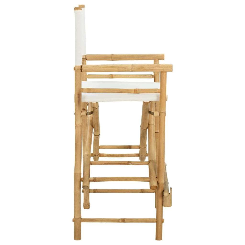 Sedia Direttore Pieghevole 2 pcs Naturale 58 x 48 x 115 cm 42028052