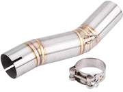Sistema di scarico ad alta prestazione - Canale di scarico completo - Sport Vent canale centrale - Acciaio inossidabile 51mm - Adatto per GSX-R600/GSX-R750 - Duraturo e resistente alla corrosione