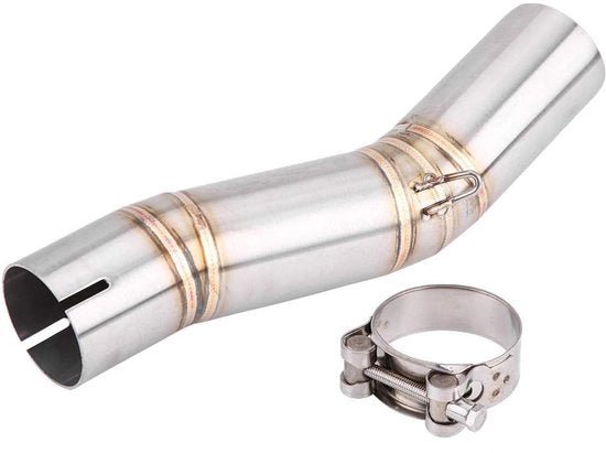 Sistema di scarico ad alta prestazione - Canale di scarico completo - Sport Vent canale centrale - Acciaio inossidabile 51mm - Adatto per GSX-R600/GSX-R750 - Duraturo e resistente alla corrosione