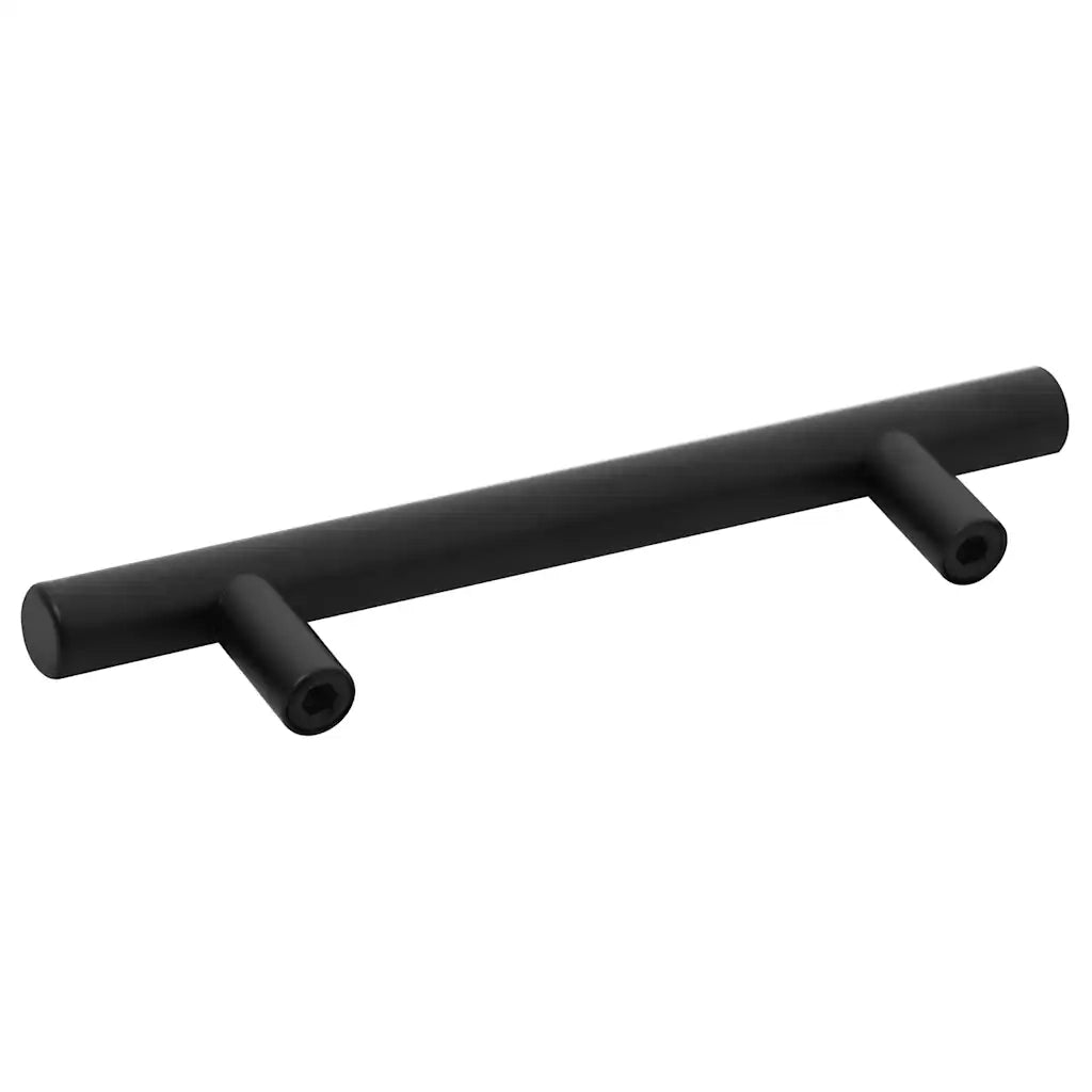 Maniglie per Mobili 10 pz Nere 96mm in Acciaio Inox CFW6335264