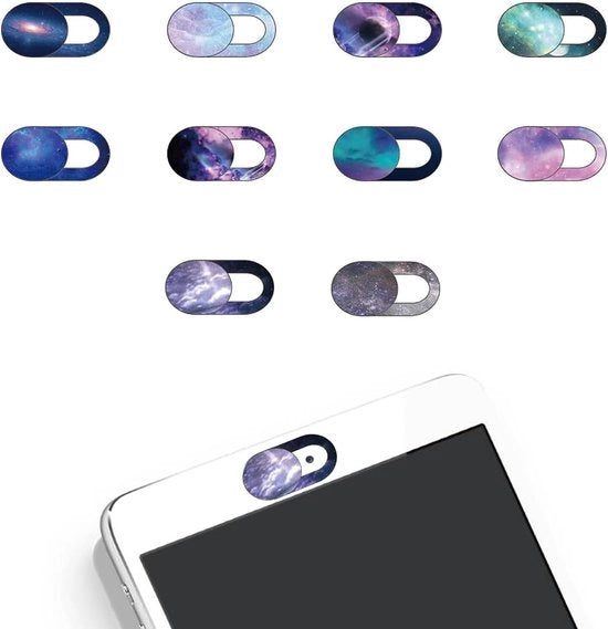 Protezione per obiettivi 10 pezzi - Paralume Privacy per fotocamera - Protezione per fotocamera di laptop e cellulare - Modelli di paralume.