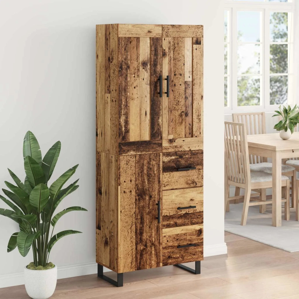 Credenza Legno vecchio 69,5 x 34 x 180 cm Legno multistrato 3415828