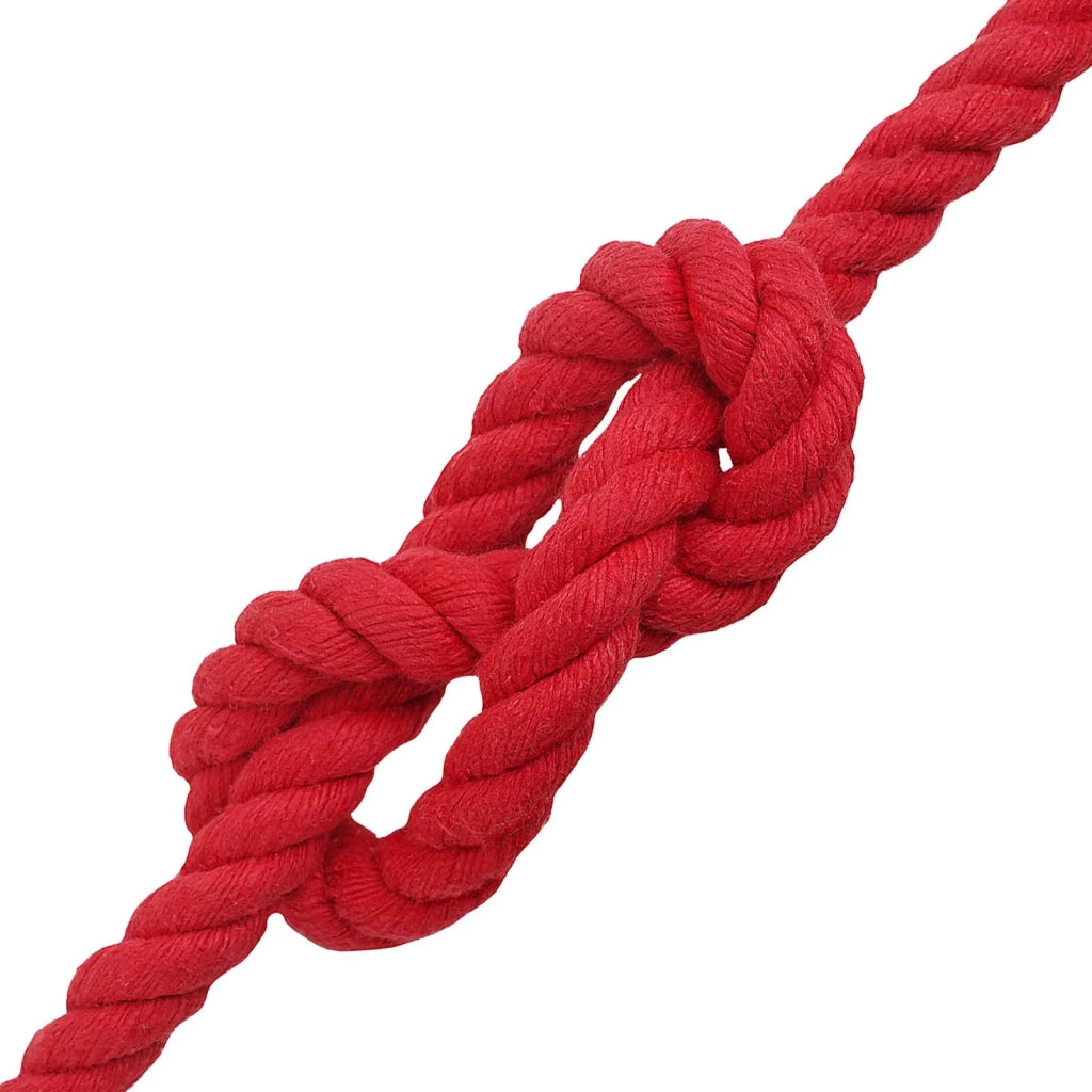 Corda Rosso 1,6 x 1,6 x 10000 cm Cotone