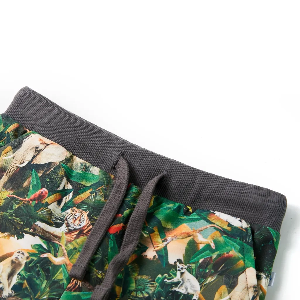 Pantaloncini per Bambini con Coulisse Petrolio Antico 140 12028