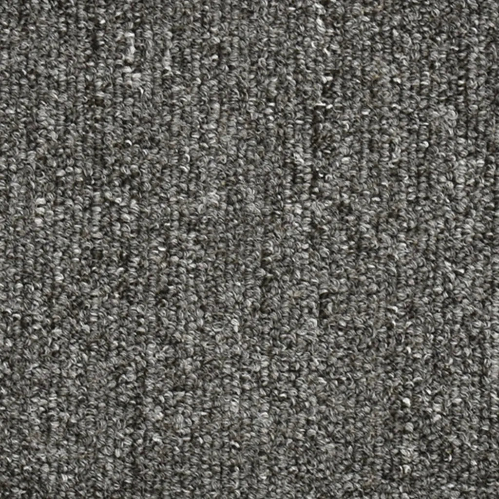 Tappetini per scale 15 pz 56x17x3 cm Grigio scuro Semicircolari 322368