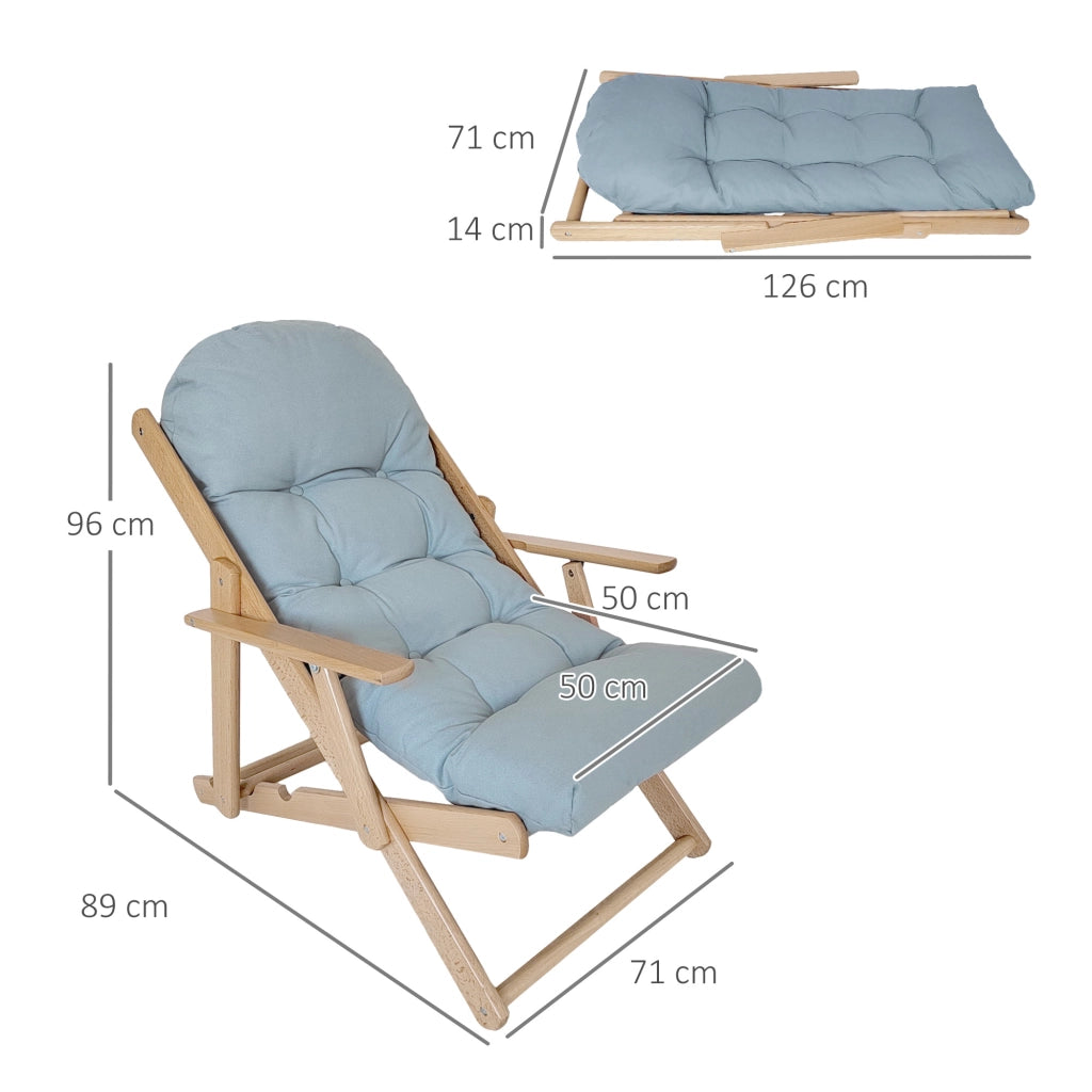 Poltrona Relax Sedia Reclinabile Massaggiante ¨C Zephmum ¨C Grigio Chiaro Tessuto Velluto