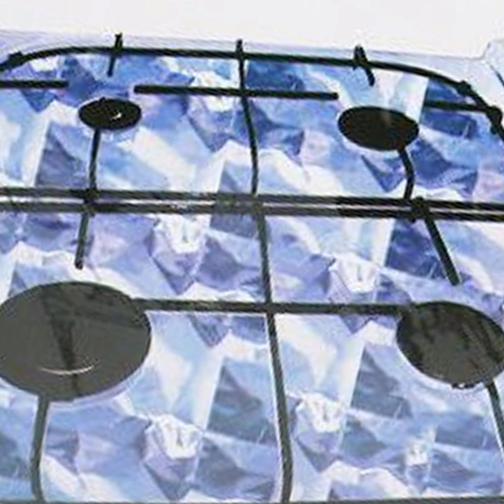 Trade Shop - Carta Alluminio Copri Salva Fornello 50x60 Per Protezione Piano Fornelli -