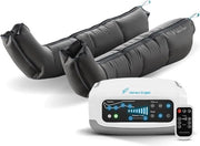 Apparecchio per massaggi premium per le gambe con camere d'aria disimpegnabili - 4 programmi di massaggi, pressione e tempo regolabili