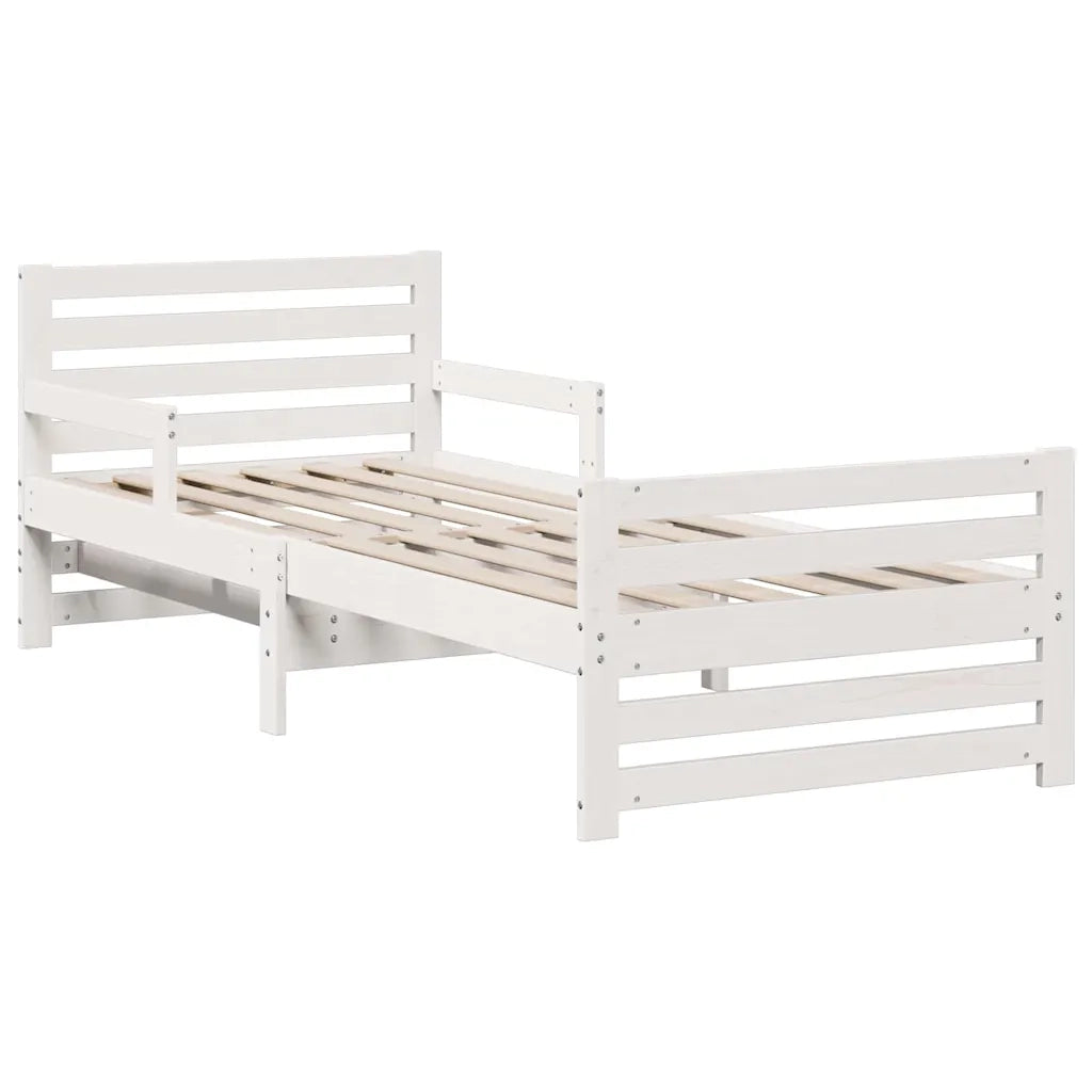 Struttura del letto Bianco 80 x 200 cm Pino massello 3385956