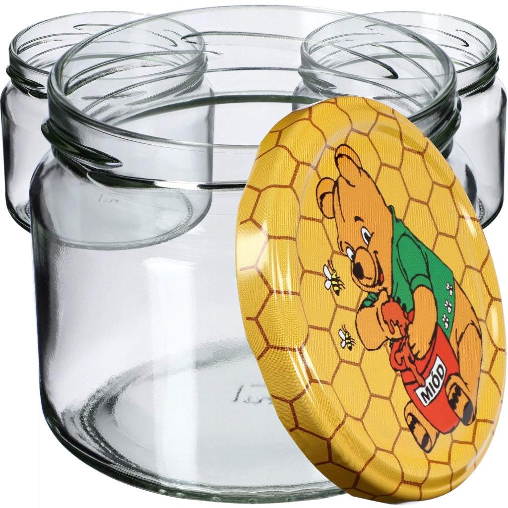 KADAX Sonka vasetti 330ml 50pz 82mm + coperchio "Miele"
