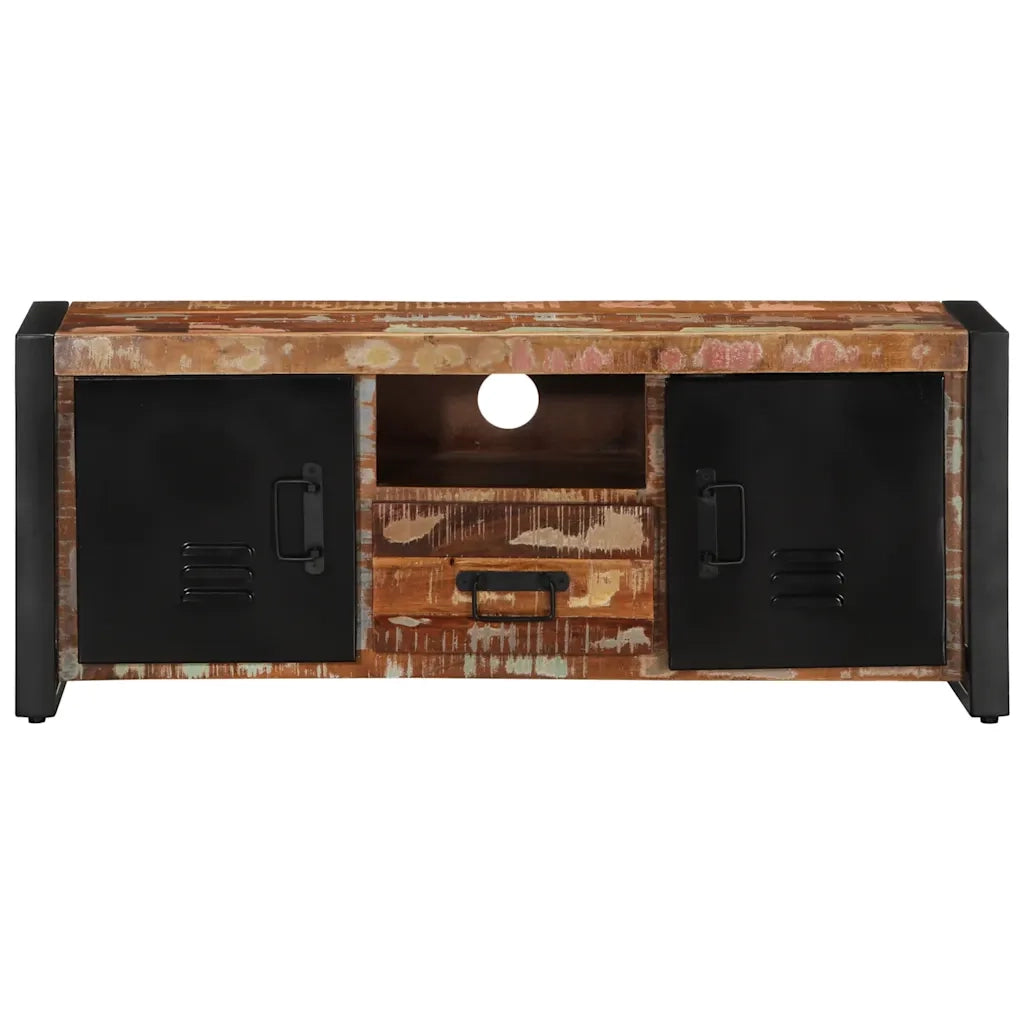 Mobile Porta TV 100x30x40 cm in Legno Massello di Recupero