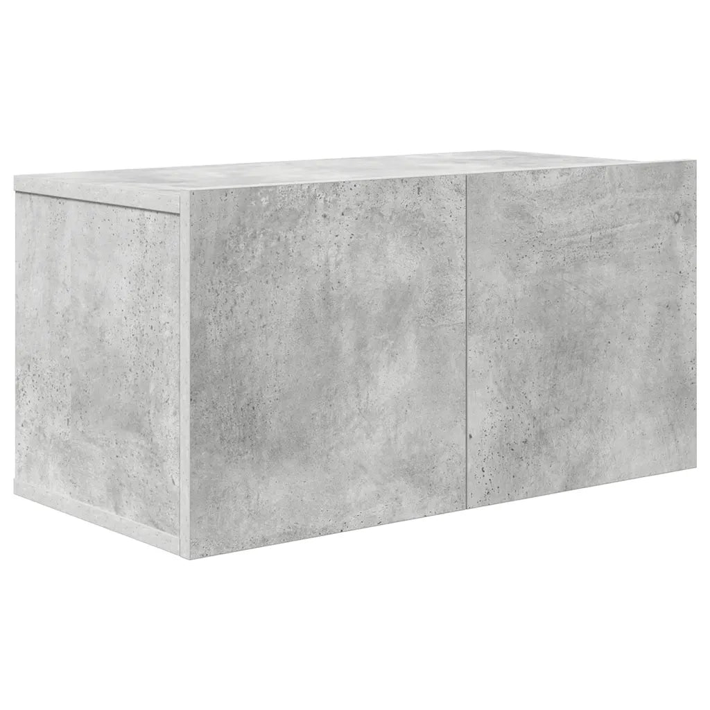 Set Porta TV 6 pz Grigio Cemento in Truciolato  cod mxl 35573