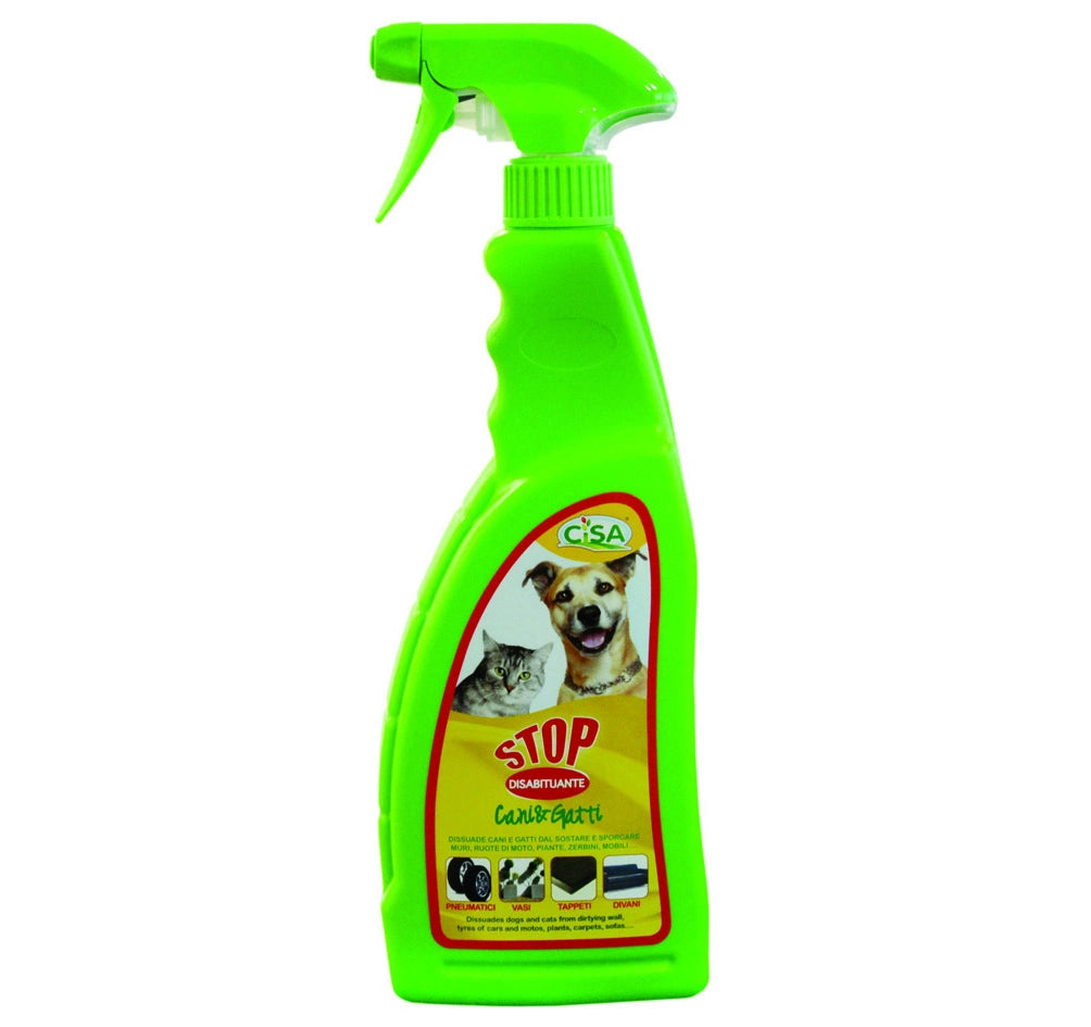 DISABITUANTE PER CANI E GATTI- - ml.750 in flacone spray - 6 pezzi