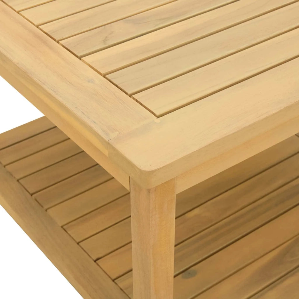 Tavolo laterale Olio Naturale 60 x 60 x 45 cm