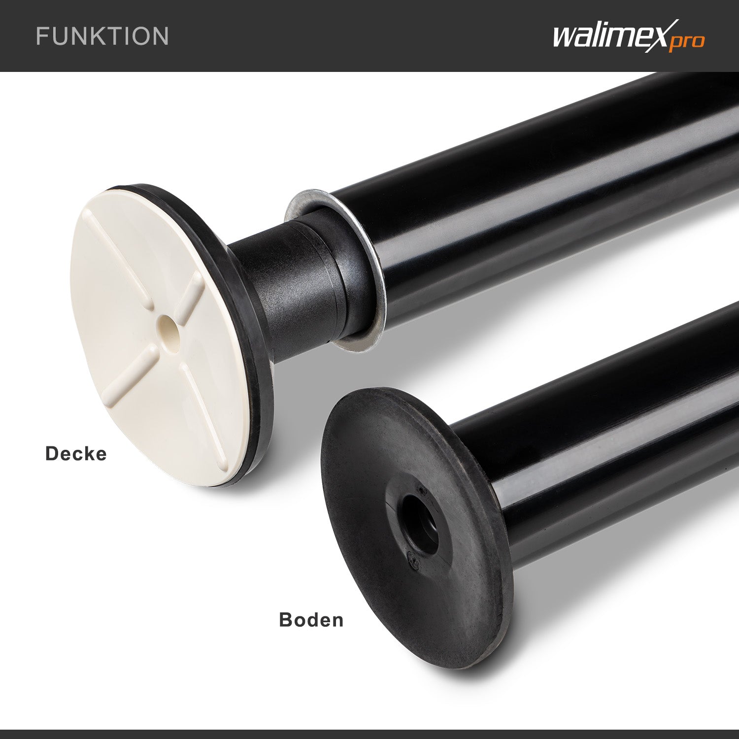 Autopole 220-380 cm incl. supermorsetto