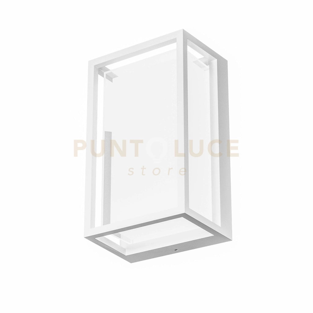 GES2100- PLAFONIERA IN ALLUMINIO A  LED 3000-4000-5000K 910-1010-990LM 12W IP65 COLORE BIANCO