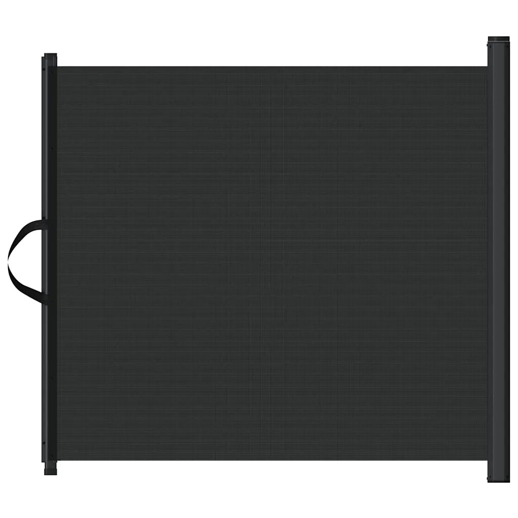 Cancelletto Retrattile per Animali Domestici Nero 82,5x125 cm 4004131