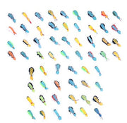 Kit di Volo 12 Pezzi - Mosche Artificiali - Pesci Galleggianti - Lure Stile B - Manicato a Mano - Colori Vivaci - Pescacarpe