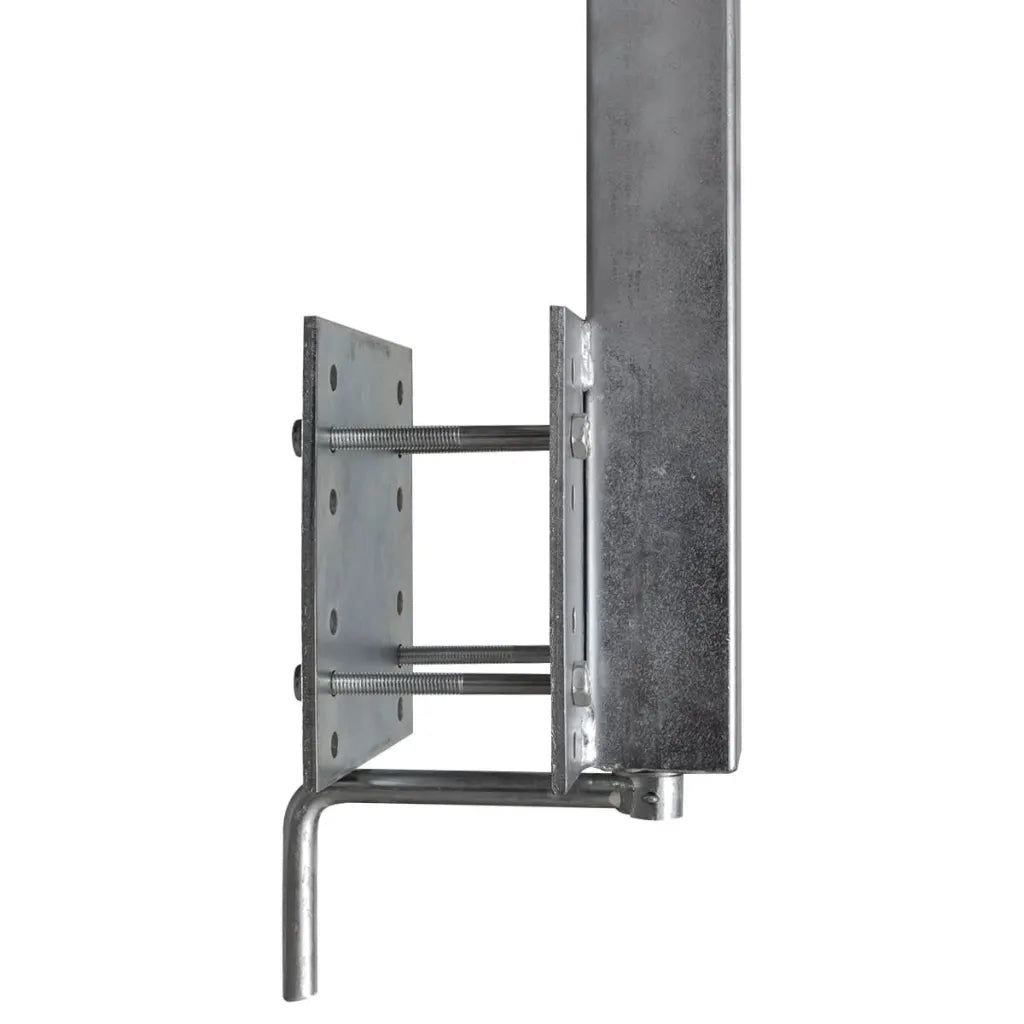 Set 2 Supporti Prua a Doppia Ruota per Rimorchio Barca 59-84 cm CFW7669162