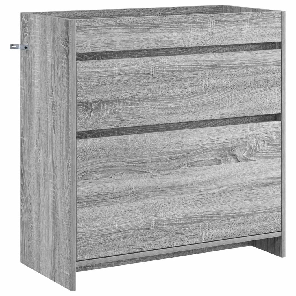 Mobiletto da Bagno Sotto Lavabo Sonoma grigio
