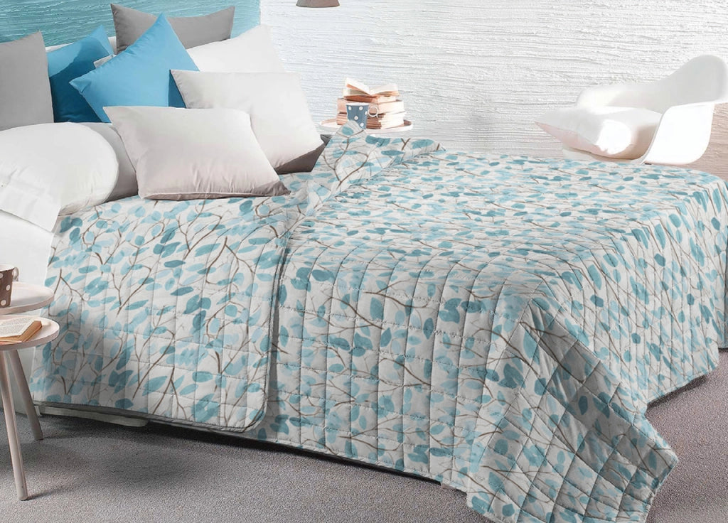 Quilt Trapuntino Piumino Estivo 100gr/mq Microfibra Bea Varie Fantasie - Matrimoniale - DIS.1