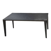 Tavolo allungabile piano nobilitato finitura marmo misura l.160 p.90 h.78(aperto 260cm)