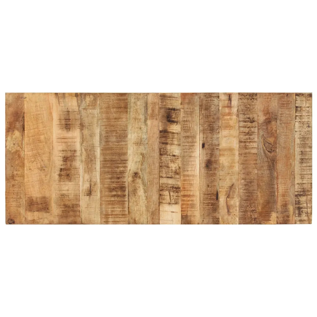 Piano Tavolo in Legno Massello di Mango 15-16 mm 140x60 cm 286015
